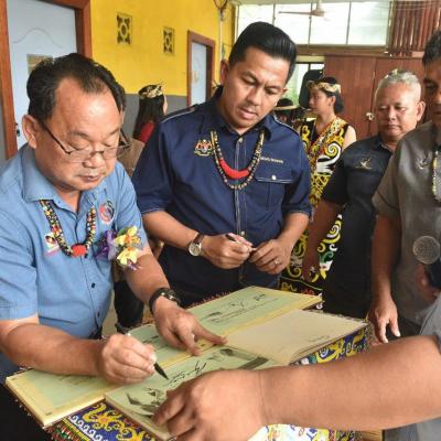 Sesi Turun Padang Sempena Jelajah #Bajet2023 Ke Program Perasmian Teratak ‘Homestay’ Uma Belor Sg. Asap Di Sarawak