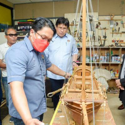 Sesi Turun Padang Sempena Jelajah #Bajet2023 Ke Industri Warisan Pembuatan Bot Di Pulau Duyong, Terengganu