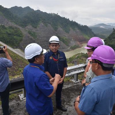 Sesi Turun Padang Sempena Jelajah #Bajet2023 Di Empangan Bakun, Bintulu, Sarawak