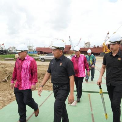 Sesi Turun Padang sempena Jelajah #Bajet2023 ke Industri Perkapalan di Sibu, Sarawak