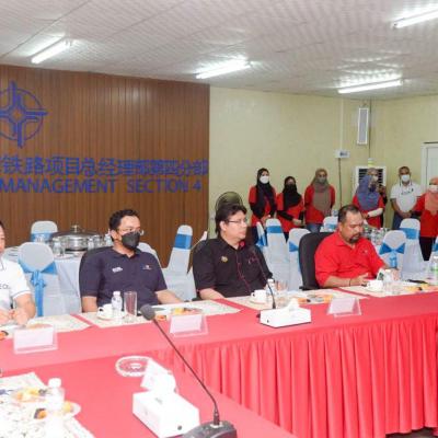 Sesi Tinjauan Sempena Jelajah #Bajet2023 Ke Kawasan Pembinaan Laluan Projek ECRL Seksyen 4 Dungun, Terengganu