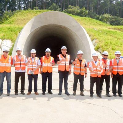 Sesi Tinjauan Sempena Jelajah #Bajet2023 Ke Kawasan Pembinaan Laluan Projek ECRL Seksyen 4 Dungun, Terengganu