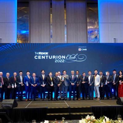 Anugerah Korporat The Edge Malaysia Centurion Club