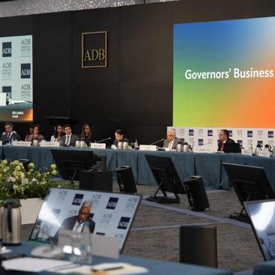 Governors’ Business Session 55th ADB Annual Meeting Di Manila, Filipina