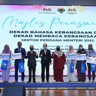 Majlis Dekad Bahasa Kebangsaan (DBK) dan Dekad Membaca Kebangsaan (DMK) Tahun 2022
