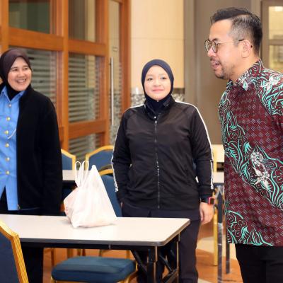 Sesi Beramah Mesra Di Jualan Mingguan PUSPANITA MOF