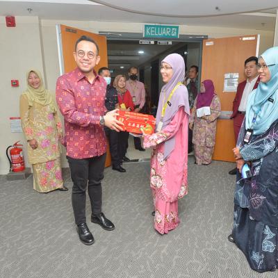 Sesi Walkabout di Perbendaharaan Malaysia, Putrajaya