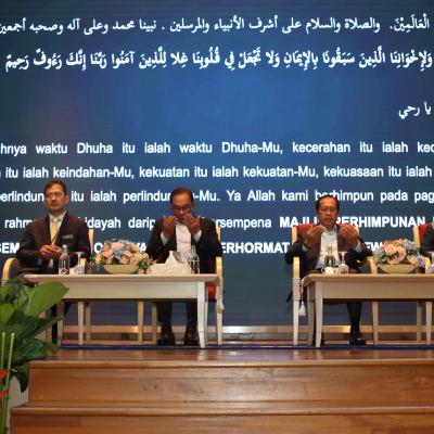 Majlis Perhimpunan MOF bersama YAB Menteri Kewangan