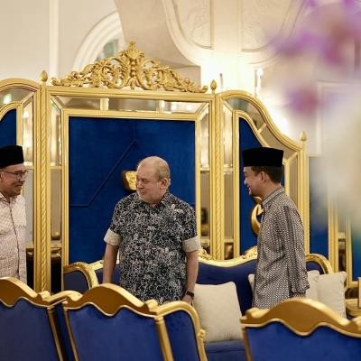 Sesi Mengadap Sultan Johor