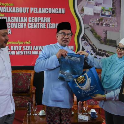 Majlis Perasmian Geopark Discovery Centre Di Langkawi