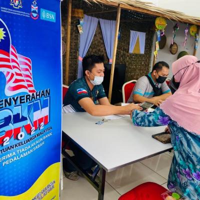 Penunaian BKM Penerima Pedalaman Sabah Tiada Akaun Bank