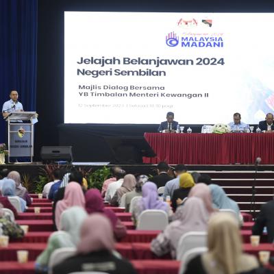 Majlis Dialog Bersama Timbalan Menteri Kewangan ll Di Negeri Sembilan