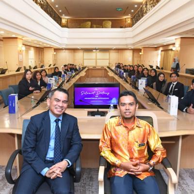 Sesi Lawatan Akademik ke MOF oleh UiTM Cawangan Sarawak, Kampus Kota Samarahan