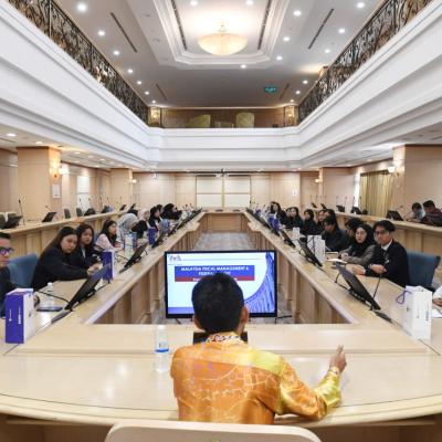 Sesi Lawatan Akademik ke MOF oleh UiTM Cawangan Sarawak, Kampus Kota Samarahan