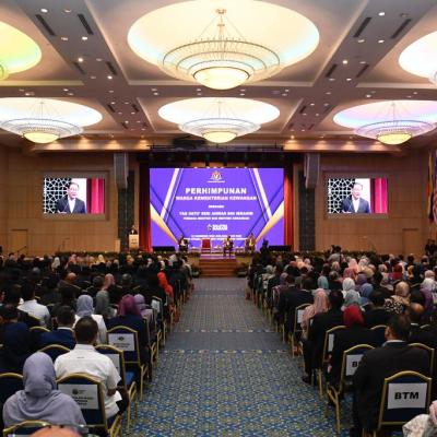 Perhimpunan Bulanan di Kompleks MOF, Putrajaya