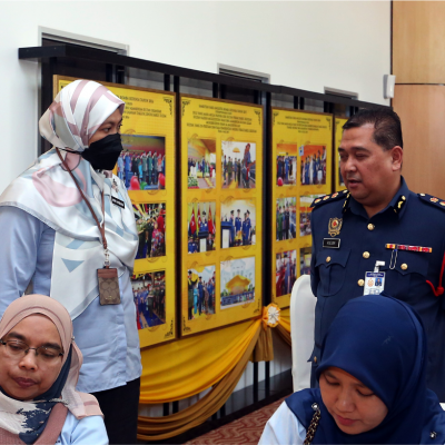 Lawatan Penandaarasan EKSA ke Ibu Pejabat Jabatan Bomba dan Penyelamat Malaysia