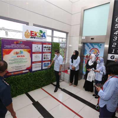 Lawatan Penandaarasan EKSA ke Ibu Pejabat Jabatan Bomba dan Penyelamat Malaysia