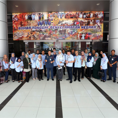 Lawatan Penandaarasan EKSA ke Ibu Pejabat Jabatan Bomba dan Penyelamat Malaysia