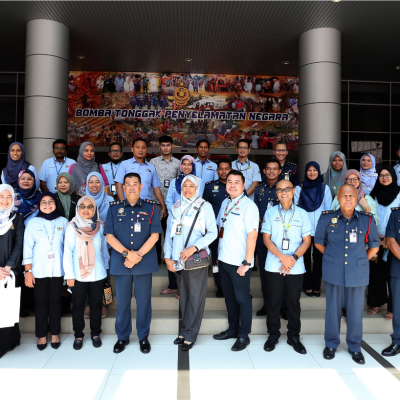 Lawatan Penandaarasan EKSA ke Ibu Pejabat Jabatan Bomba dan Penyelamat Malaysia