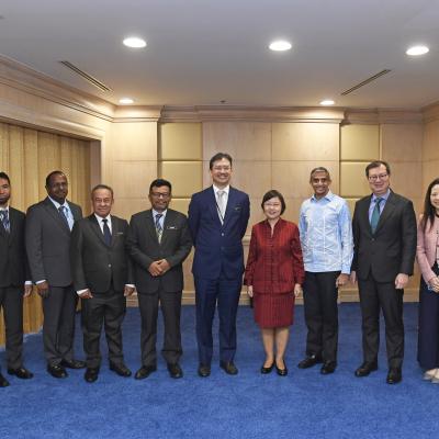 Kunjungan Hormat Setiausaha Tetap Kementerian Kewangan Singapura ke MOF