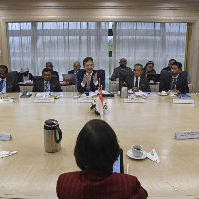 Kunjungan Hormat Setiausaha Tetap Kementerian Kewangan Singapura ke MOF