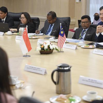 Kunjungan Hormat Setiausaha Tetap Kementerian Kewangan Singapura ke MOF