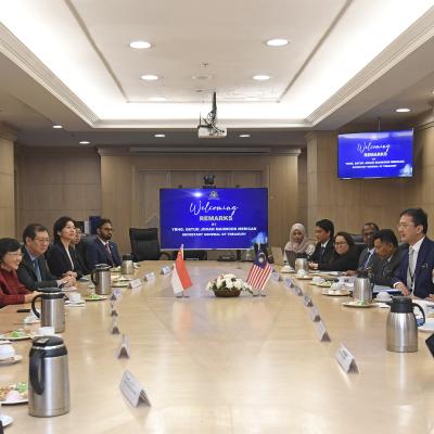 Kunjungan Hormat Setiausaha Tetap Kementerian Kewangan Singapura ke MOF