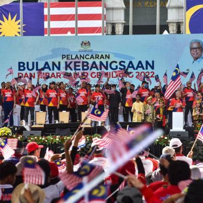Majlis Pelancaran Bulan Kebangsaan dan Kibar Jalur Gemilang