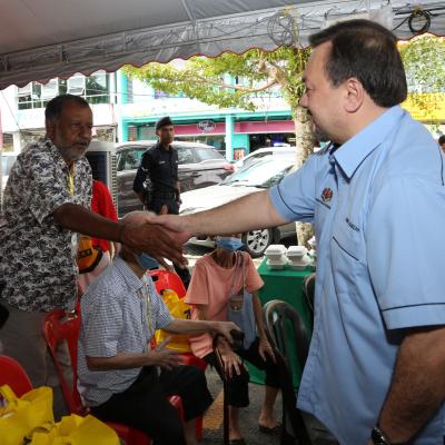 Program Sumbangan Asas Rahmah di Tapah, Perak
