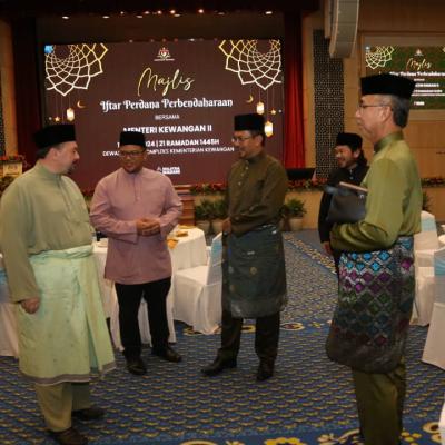 Program Iftar Perdana Perbendaharaan Anjuran Kelab Perbendaharaan Putrajaya