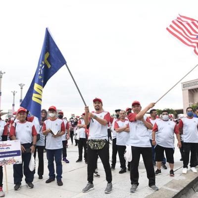 Majlis Pelancaran Bulan Kebangsaan dan Kibar Jalur Gemilang 2022