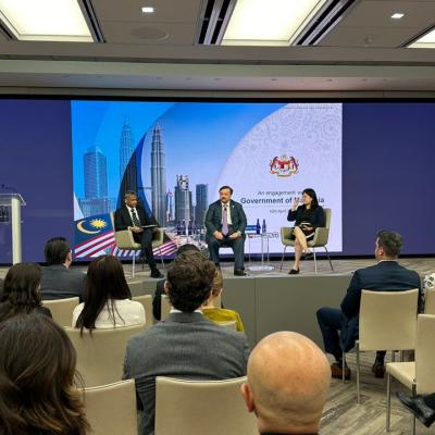 Sesi Bertemu Pelabur Antarabangsa, Pengurus Dana & Bank Pelaburan di New York City