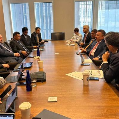 Sesi Bertemu Pelabur Antarabangsa, Pengurus Dana & Bank Pelaburan di New York City