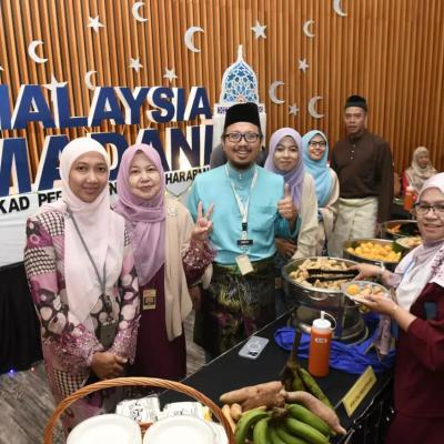 Majlis Hari Raya MADANI Kementerian Kewangan Meriah