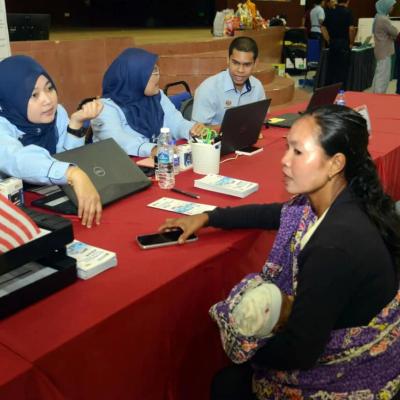 Program Penunaian STR Masyarakat Orang Asli, Daerah Muadzam Shah, Pahang