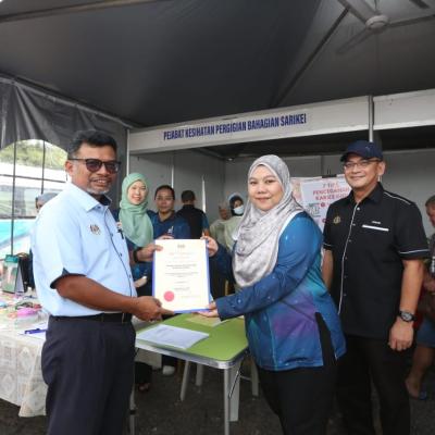 Program Penunaian STR & SARA Bagi Penerima Kawasan Pedalaman Sarawak Yang Tiada Akaun Bank Tahun 2024 