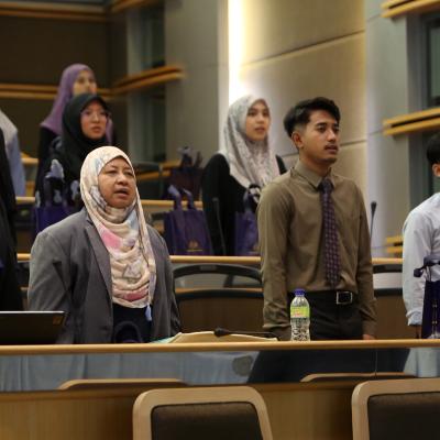 Sesi Lawatan Akademik UiTM Seri Iskandar, Perak ke MOF