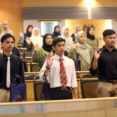 Sesi Lawatan Akademik UiTM Seri Iskandar, Perak ke MOF