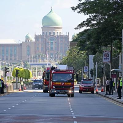 Program Latihan Keselamatan Kebakaran di MOF