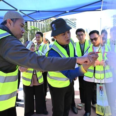 Program Latihan Keselamatan Kebakaran di MOF