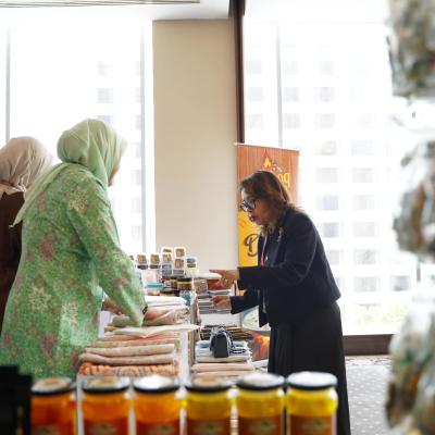Local Exhibitor During ASEAN Finance & Central Bank Deputies Meeting – Working Group