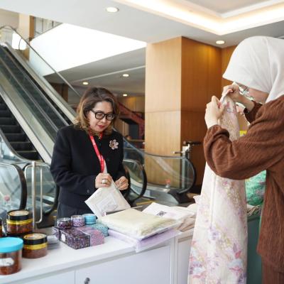 Local Exhibitor During ASEAN Finance & Central Bank Deputies Meeting – Working Group
