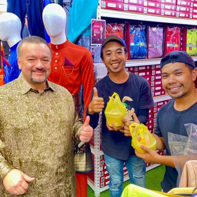 Sesi Turun Padang Di Bazar Aidilfitri, Jalan Tuanku Abdul Rahman, Kuala Lumpur