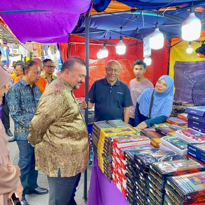 Sesi Turun Padang Di Bazar Aidilfitri, Jalan Tuanku Abdul Rahman, Kuala Lumpur