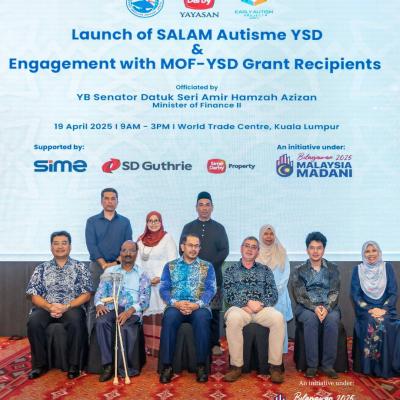 Majlis Pelancaran SALAM Autisme YSD & Sesi Libat Urus Penerima Geran MOF-YSD