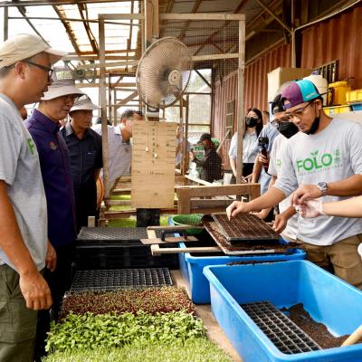 Sesi Turun Padang ke FOLO Farms, Ulu Tiram, Johor
