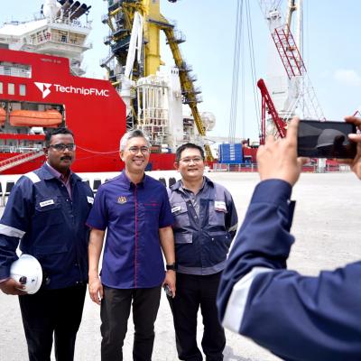 Sesi Turun Padang ke Pelabuhan Tanjung Langsat, Johor