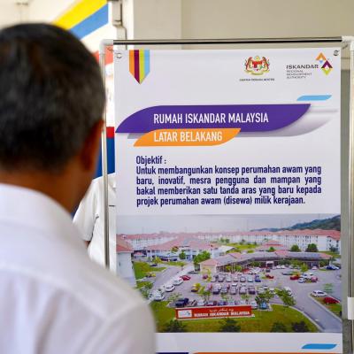 Sesi Lawatan ke Rumah Iskandar Malaysia, Johor