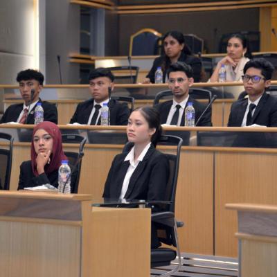 Sesi Lawatan Akademik Oleh UNITEN Ke MOF