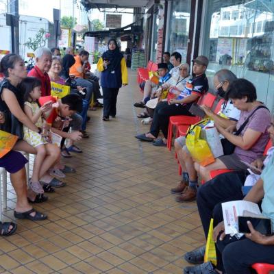 Program SARA MOF Bersama Penerima SARA Di Mydin Georgetown, Pulau Pinang